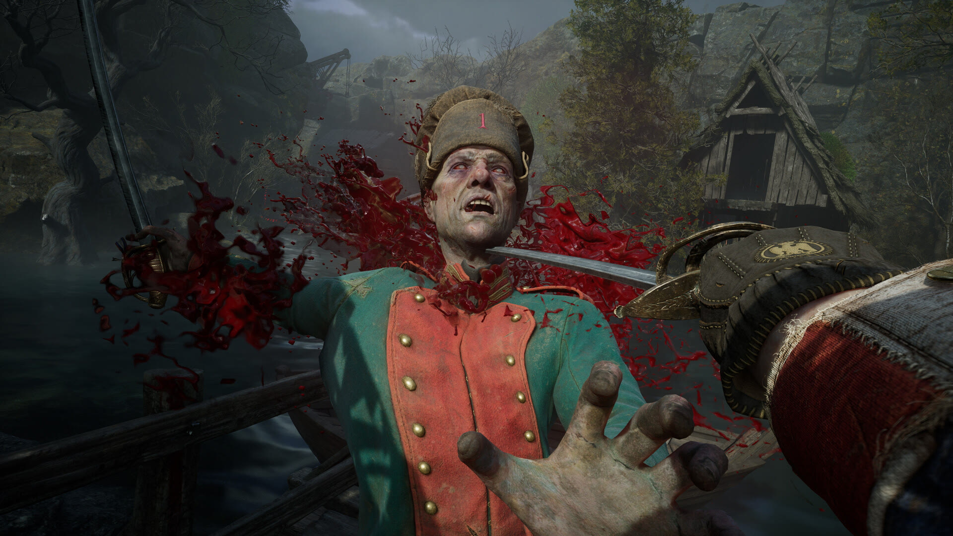 Il combattimento ravvicinato di Valor Mortis. Immagine: One More Level / Lyrical Games.