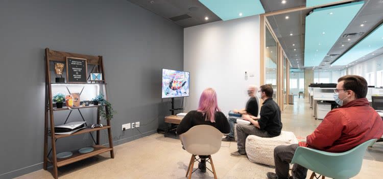 Gli uffici DON’T NOD di Montréal, in un’immagine ufficiale dello studio.
