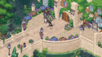Il ponte d’ingresso al Witchbrook College nello screenshot ufficiale Chucklefish.