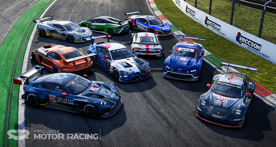 Le competizioni di Project Motor Racing in uno screenshot ufficiale. I DLC restano esclusi dalla prova.