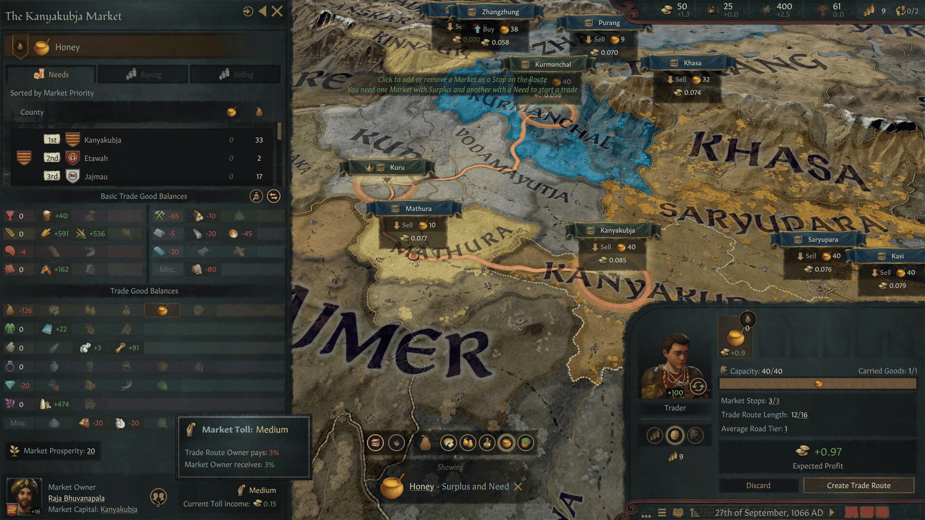 Il sistema commerciale di Silk & Silver in una schermata promozionale ufficiale. Immagine: Paradox Interactive.