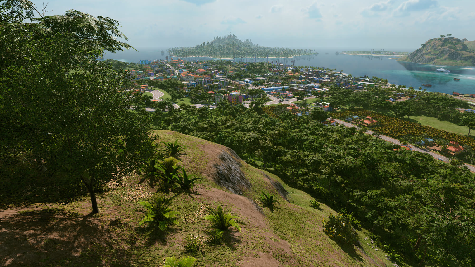 Una veduta dell’arcipelago dalla galleria ufficiale di Tropico 7. Immagine promozionale: Kalypso Media.