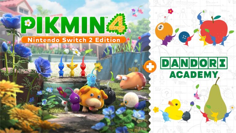 Pikmin 4 Nintendo Switch 2 Edition + Dandori Academy, immagine promozionale ufficiale Nintendo.