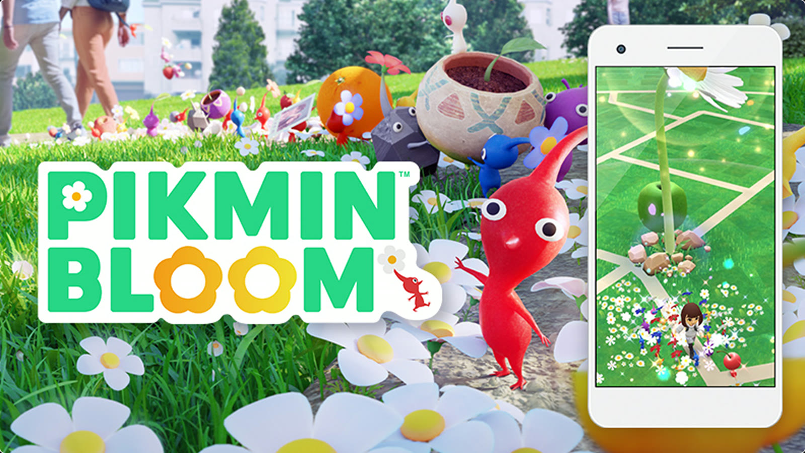 Pikmin Bloom, artwork ufficiale Nintendo. Le Secret Caves sono previste per l’inverno, non già disponibili.