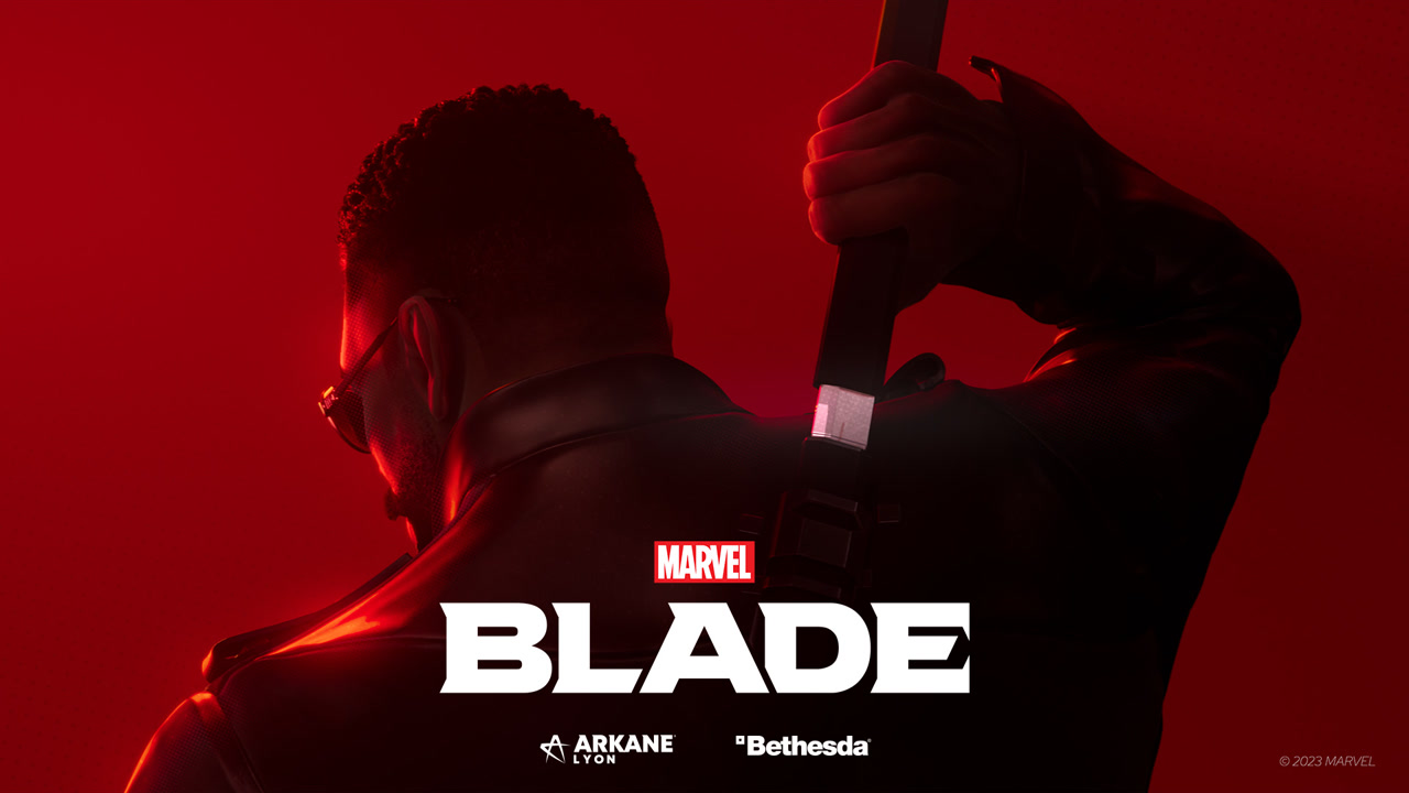 La key art di Marvel’s Blade, il progetto di Arkane Lyon annunciato nel 2023.