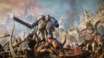 Uno Space Marine affronta i Tiranidi nelle immagini ufficiali di Space Marine 2.