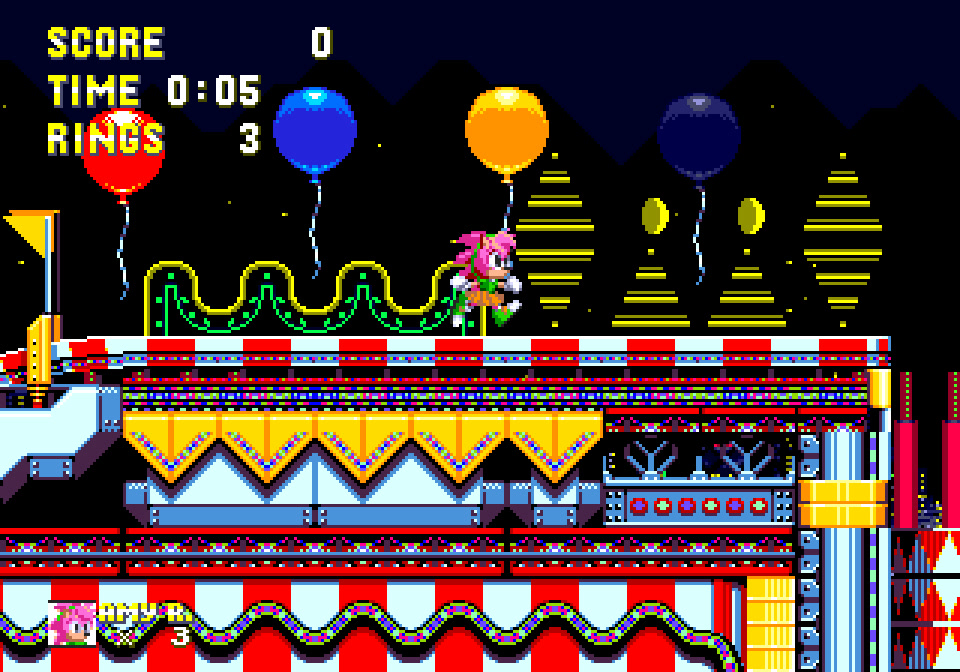 La demo rielabora il classico Mega Drive con personaggi e funzioni ripresi dai capitoli moderni a scorrimento.