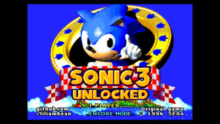 Sonic 3 Unlocked porta Amy, Mighty, Ray e la modalità Encore sul Mega Drive