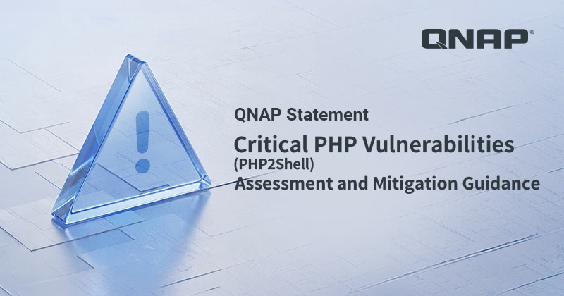 Il comunicato ufficiale QNAP sulle vulnerabilità PHP2Shell.