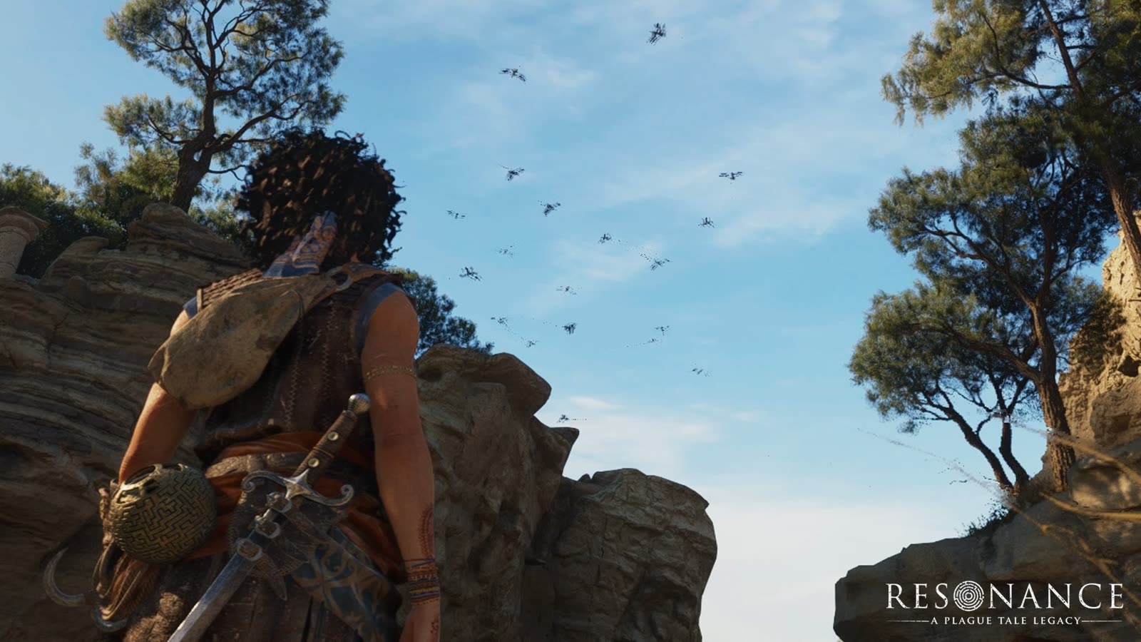 La cattura AMD di Resonance: A Plague Tale Legacy con FSR 3.1, pubblicata per il confronto su Ryzen AI 9 HX 370.