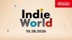 La grafica ufficiale Nintendo per l’Indie World del 28 ottobre 2026.