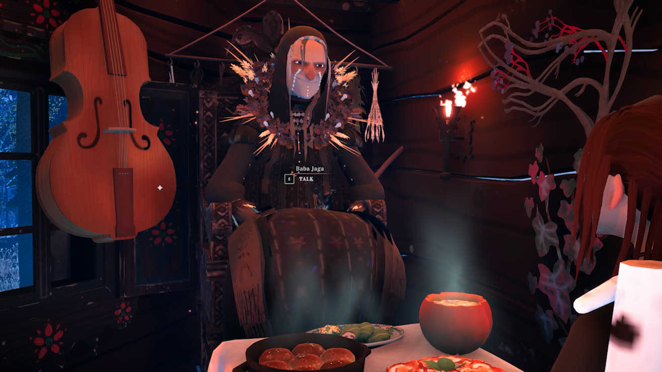 Baba Jaga in uno screenshot ufficiale dell’annuncio di REKA 1.0.