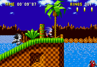 Il doppio oscuro nella galleria ufficiale di Sonic 1 But Your Past Haunts You.