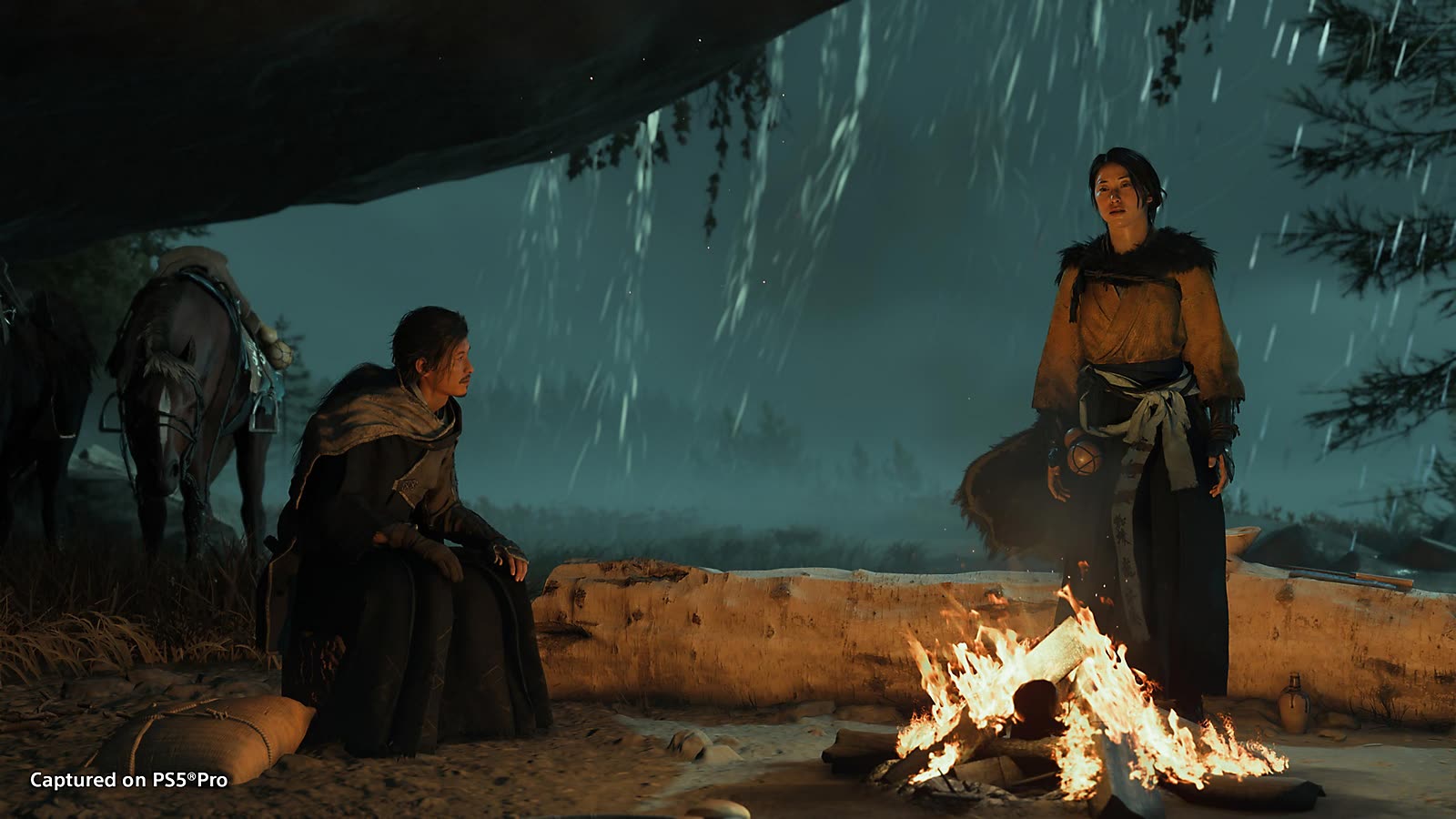Un’altra scena di Ghost of Yōtei, dal sito ufficiale PlayStation.