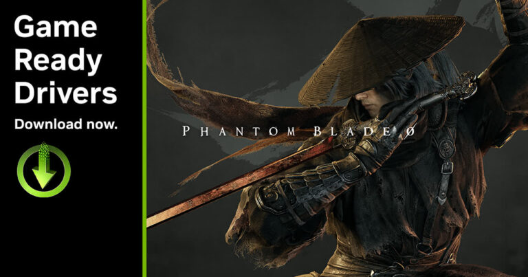 La presentazione dei driver GeForce Game Ready per Phantom Blade Zero. Immagine: NVIDIA.