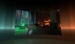 L’illuminazione di Aurora accompagna lo schermo nella modalità teatro. Immagine: Valve.