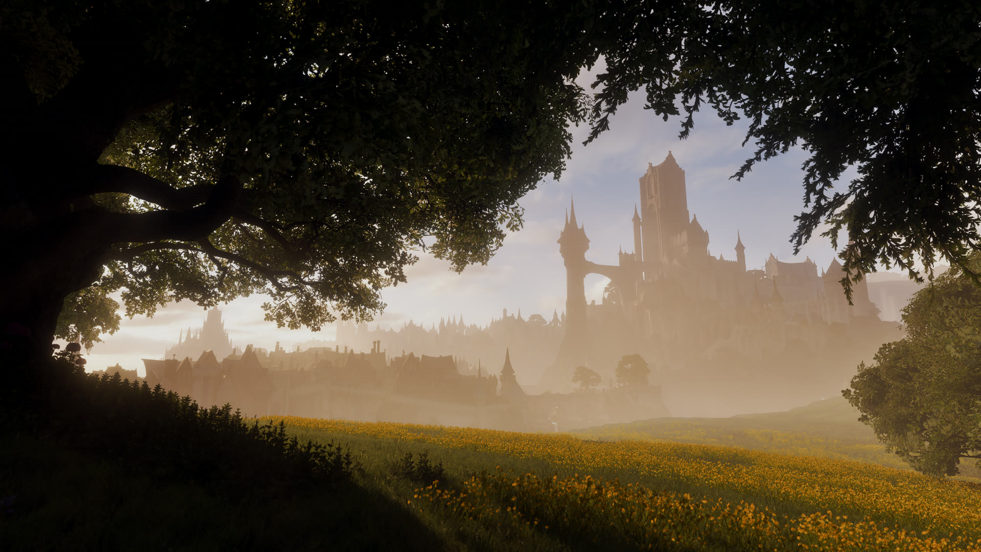 Il castello di Bowerstone in un’immagine della guida ufficiale di Fable. Playground Games / Xbox.