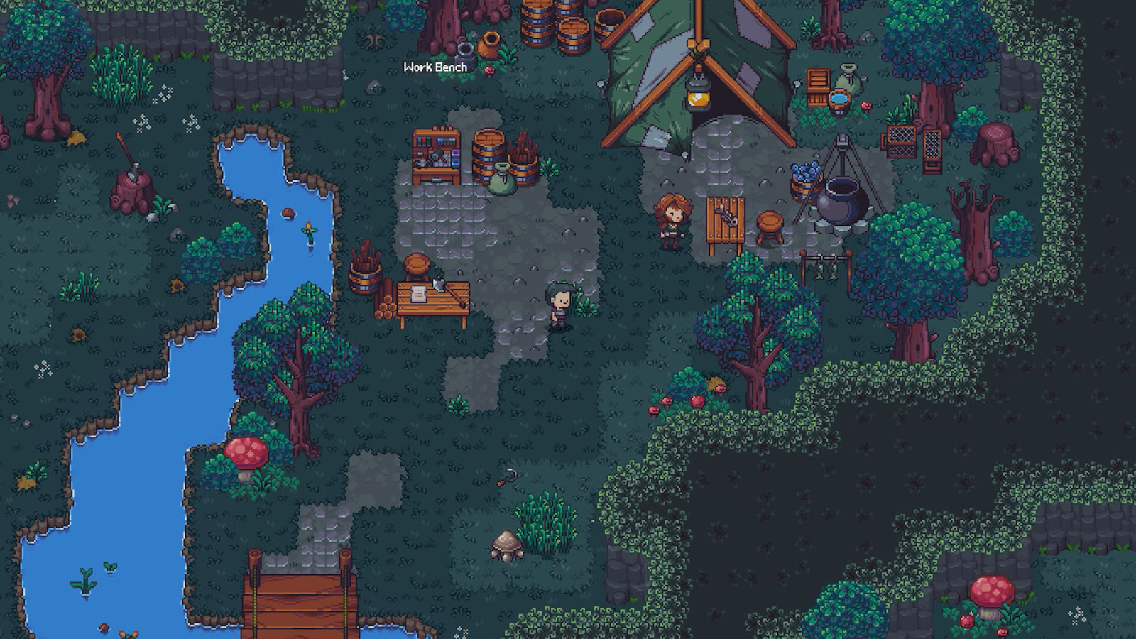 Emberville: screenshot ufficiale di Cygnus Cross dalla scheda Steam.