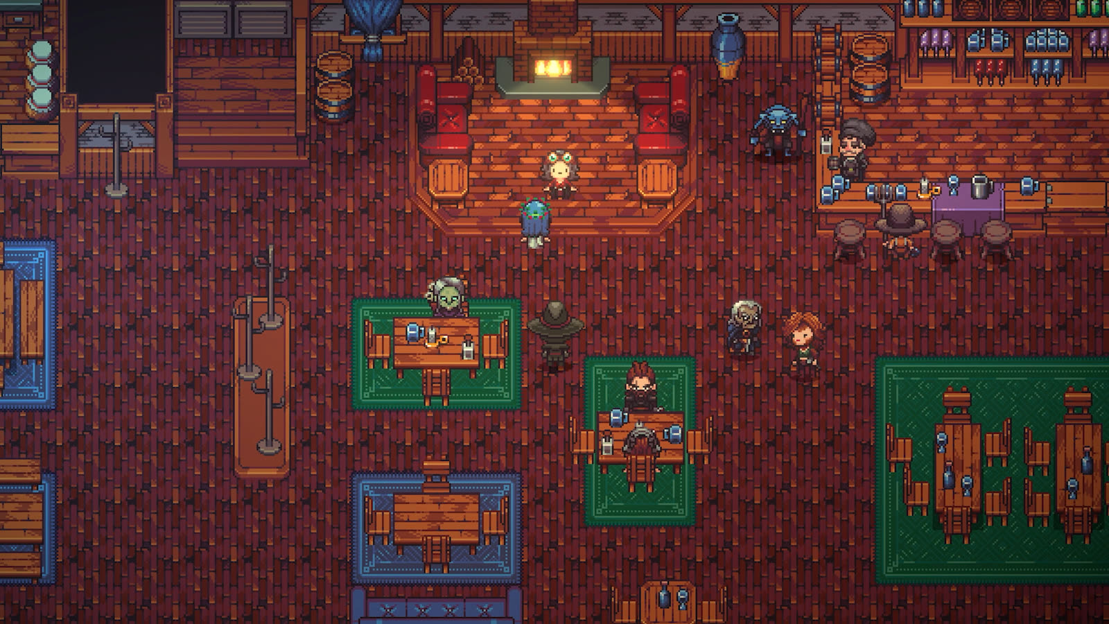 Gli ambienti di Emberville, dai materiali ufficiali su Steam.