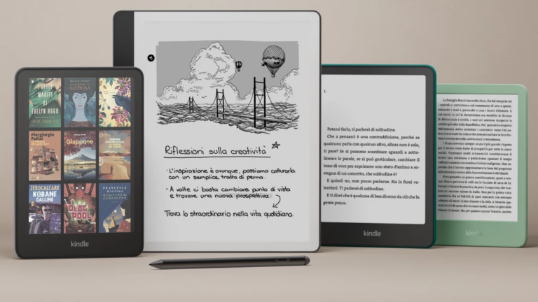 Ecco la nuova gamma di dispositivi Kindle