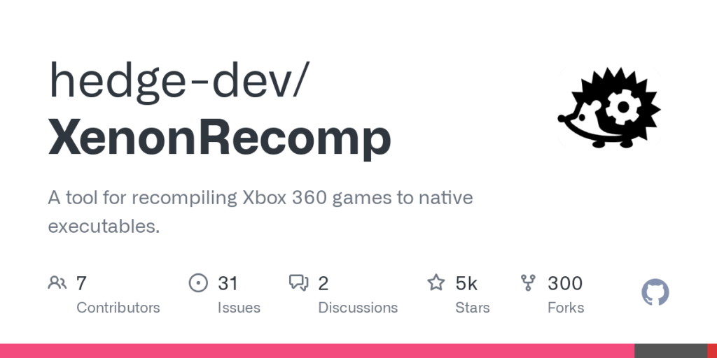 Xbox 360 su PC senza emulazione? Ora è possibile con XenonRecomp Xenon Recomp