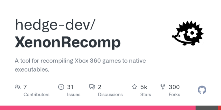 Xenon Recomp