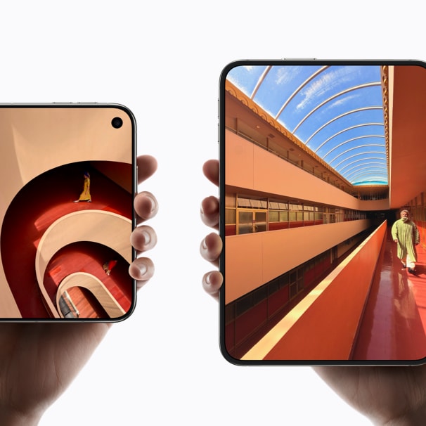 I due display di iPhone Duo