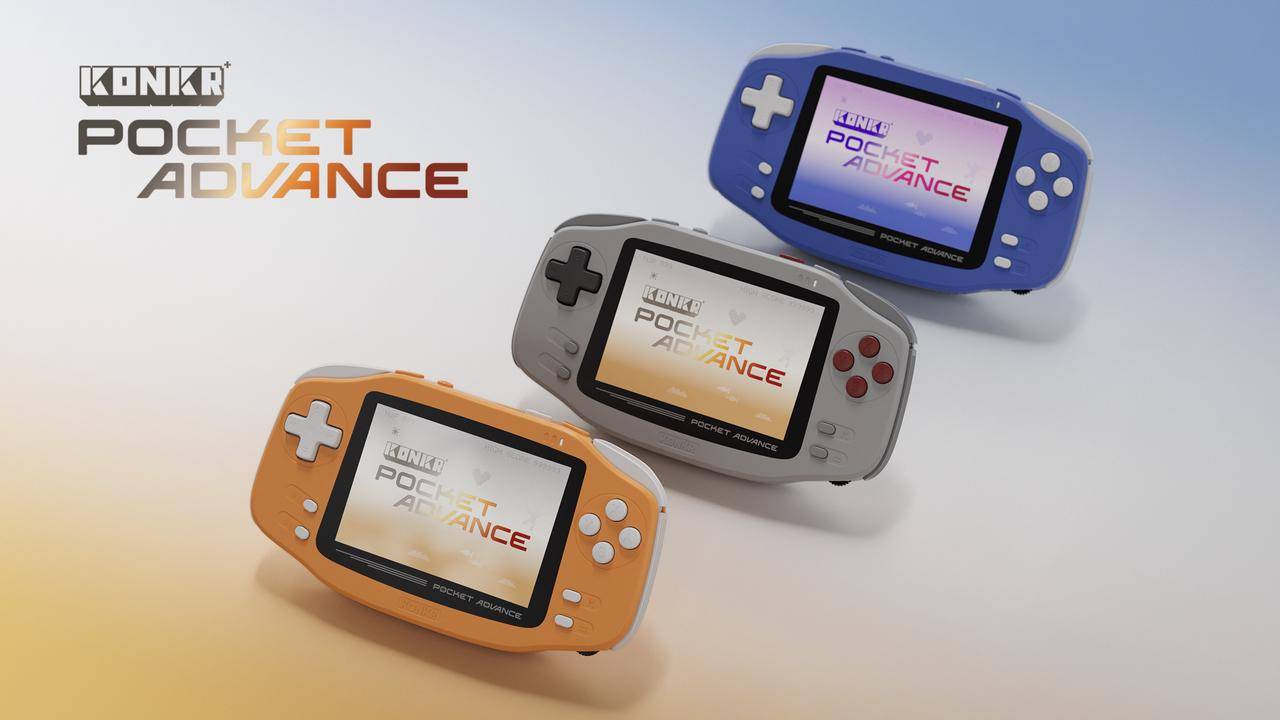 KONKR Pocket Advance: aperti i preordini del nuovo retro-handheld — immagine ufficiale 1