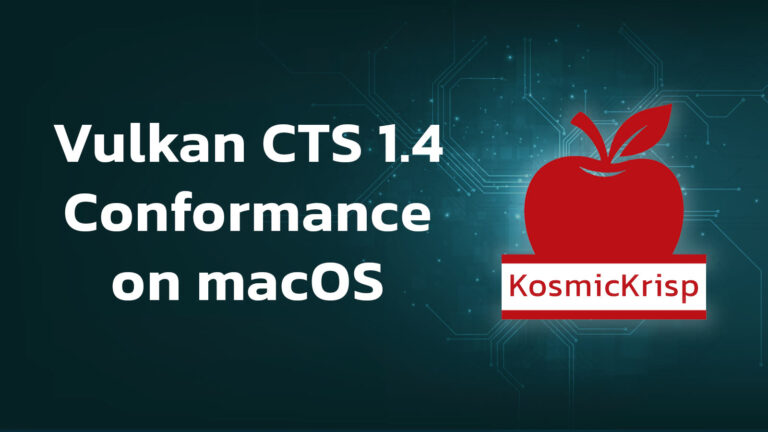 KosmicKrisp ottiene la conformità Vulkan 1.4 su macOS