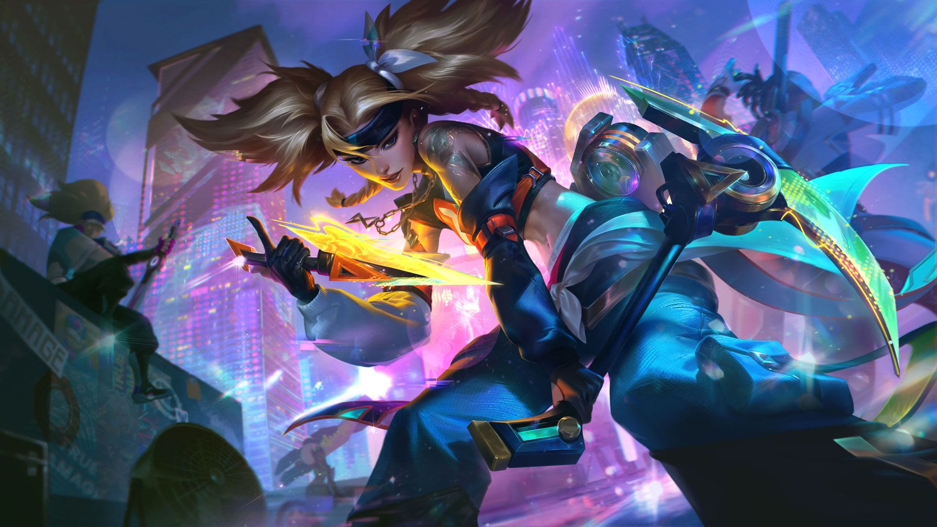 Akali True Damage Know My Name. Illustrazione ufficiale: Riot Games.