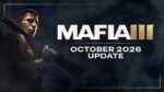 Lincoln Clay e la scritta Mafia III October 2026 Update, immagine ufficiale 2K