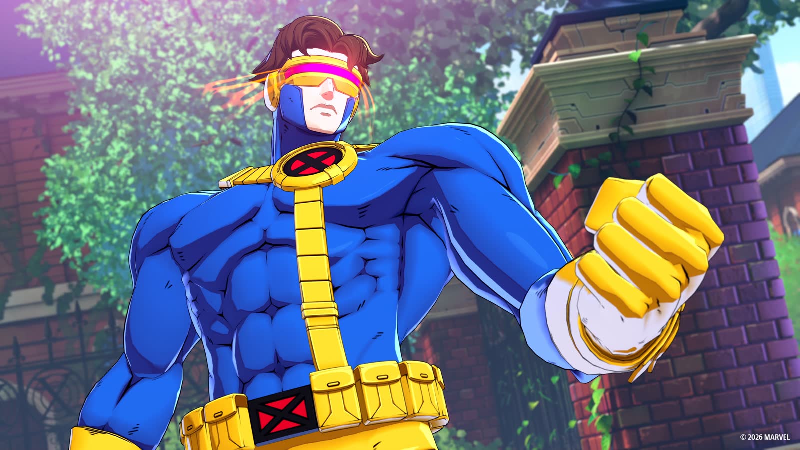 Il costume classico di Ciclope in MARVEL Tōkon: Fighting Souls