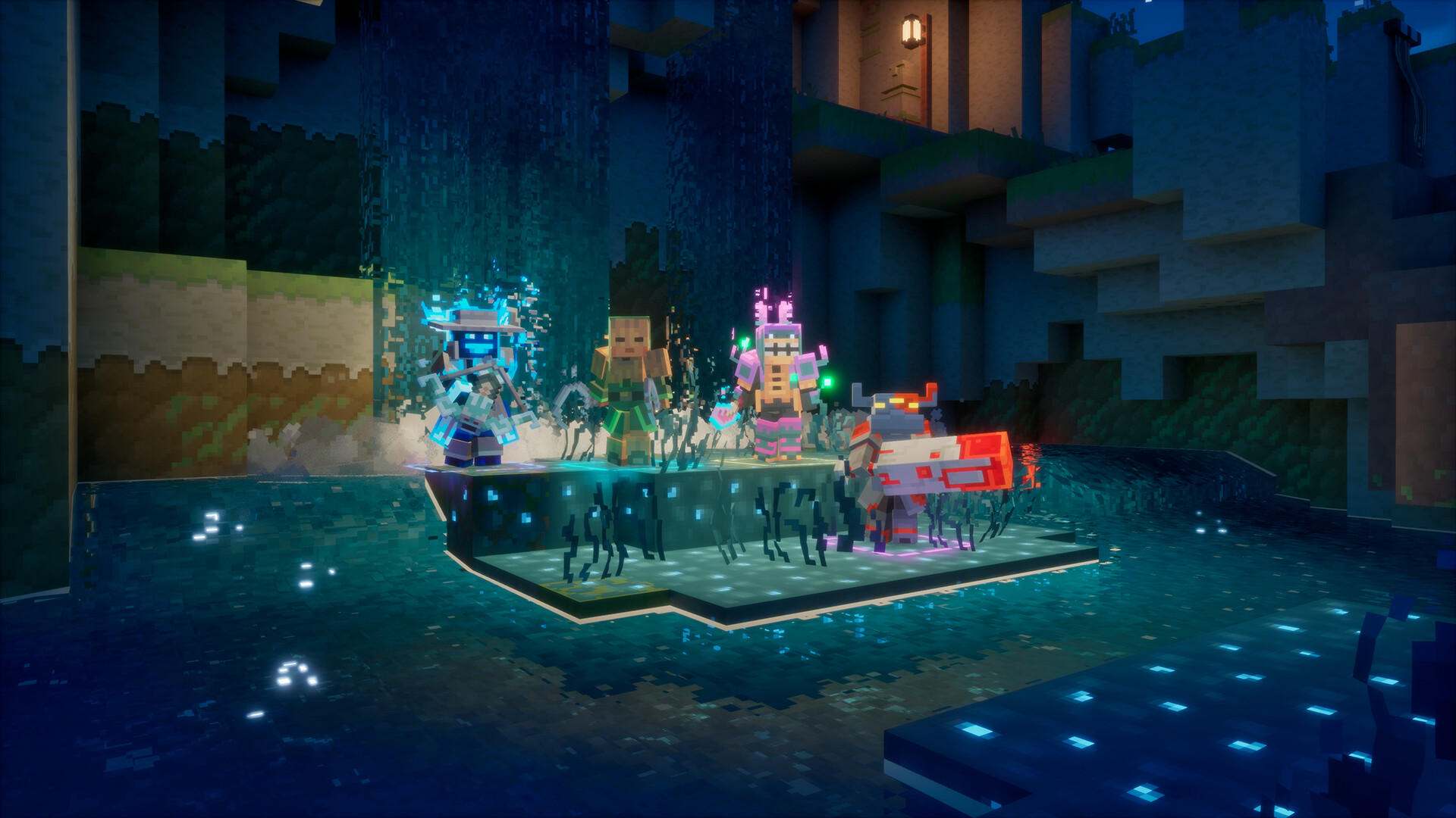 Seconda immagine ufficiale del progetto — Minecraft Dungeons II.