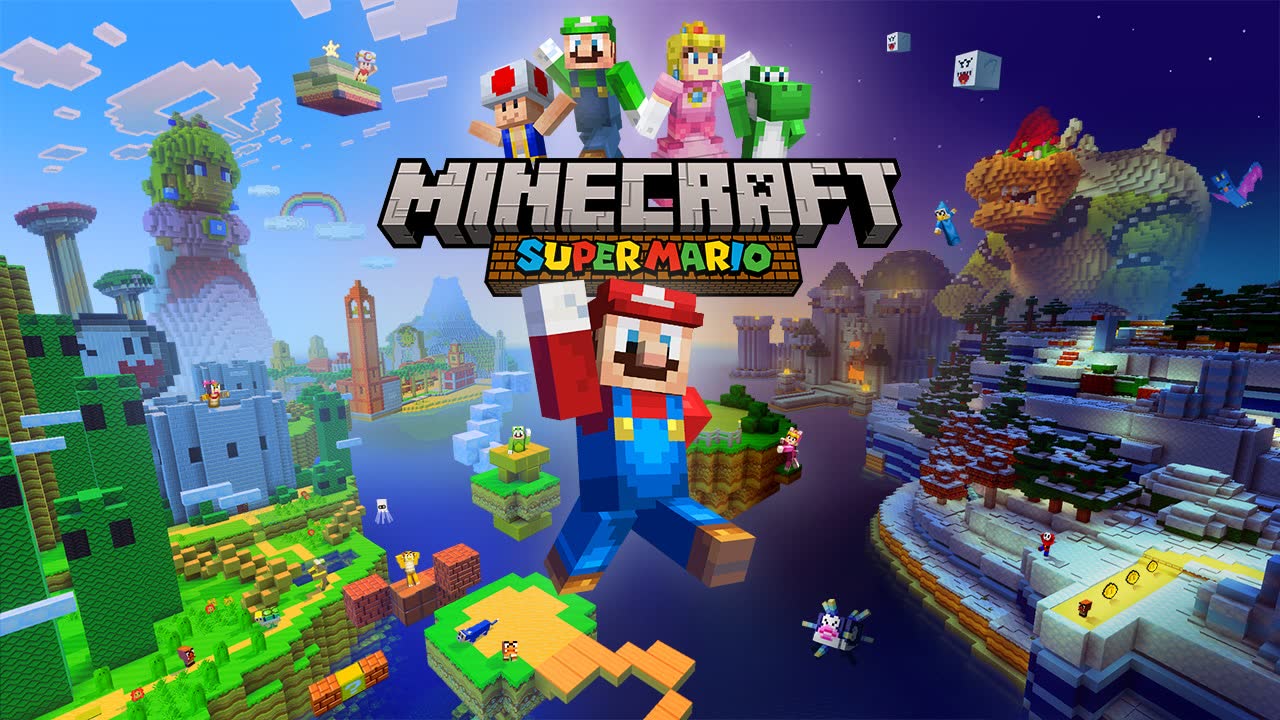 Il Super Mario Mash-Up per Minecraft su Switch 2