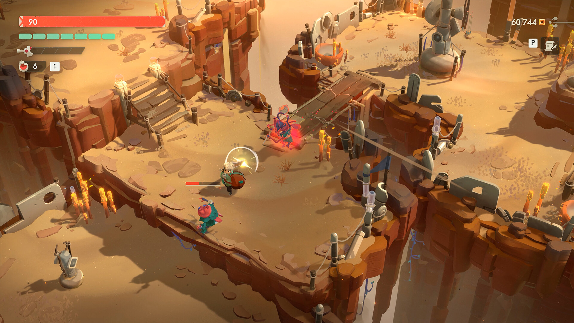 Un dungeon di Moonlighter 2 The Endless Vault