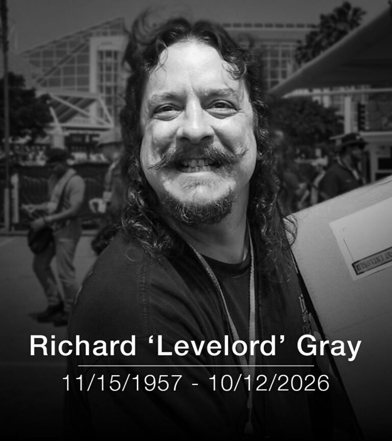 Ritratto commemorativo di Richard Levelord Gray pubblicato da Apogee Entertainment