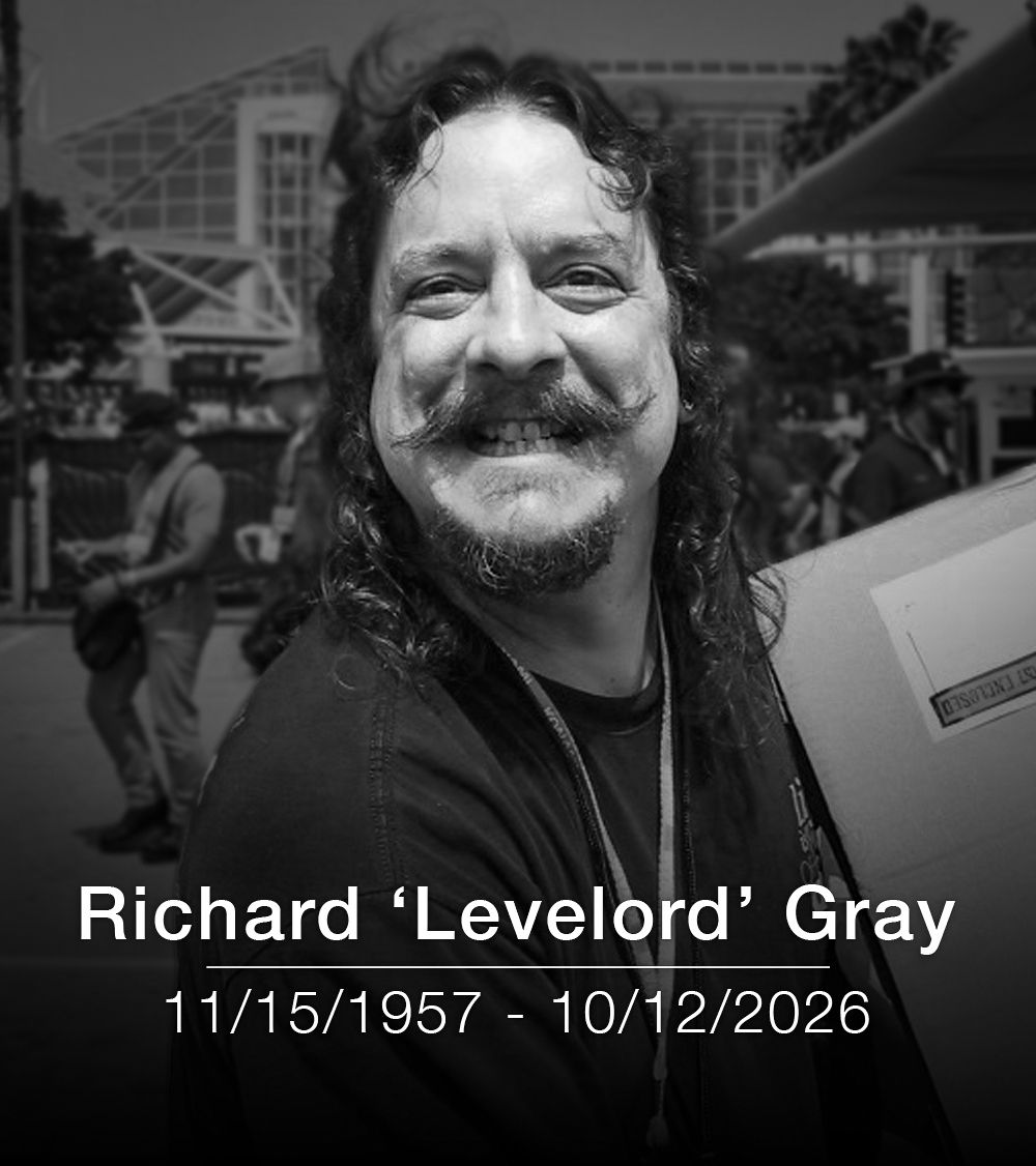 Ritratto commemorativo di Richard Levelord Gray pubblicato da Apogee Entertainment