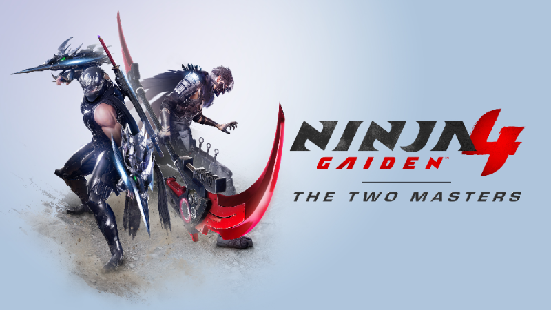 Illustrazione ufficiale di The Two Masters — Ninja Gaiden 4.