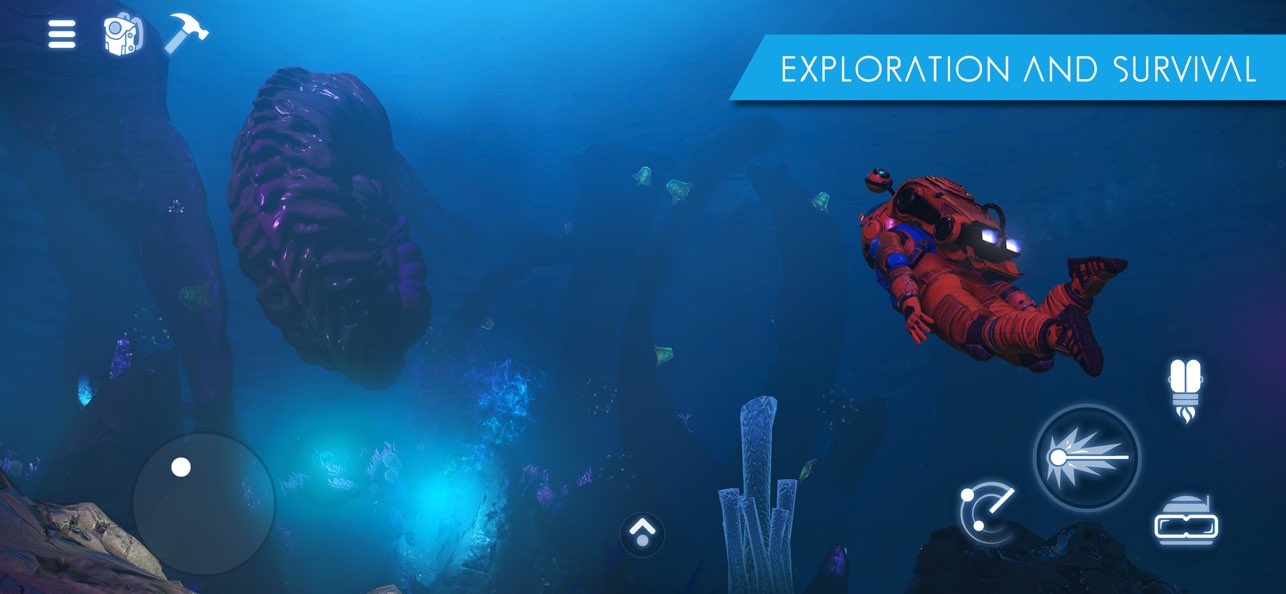 Secondo screenshot ufficiale di No Man's Sky per iPhone e iPad