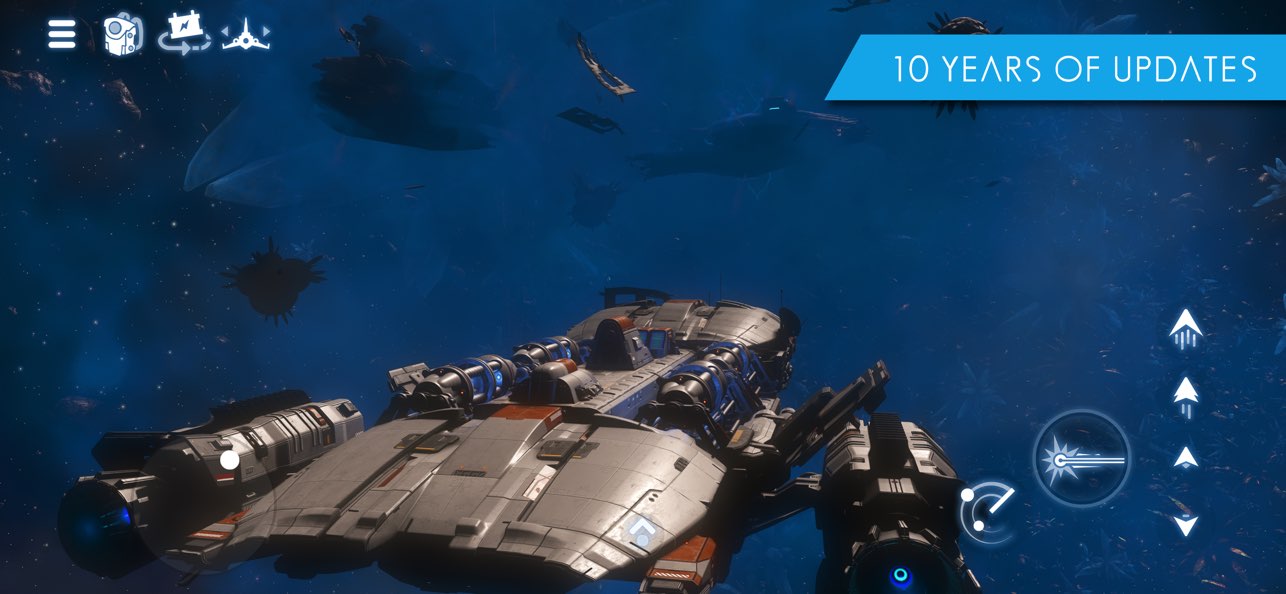 No Man's Sky su iPhone, screenshot ufficiale pubblicato sull'App Store