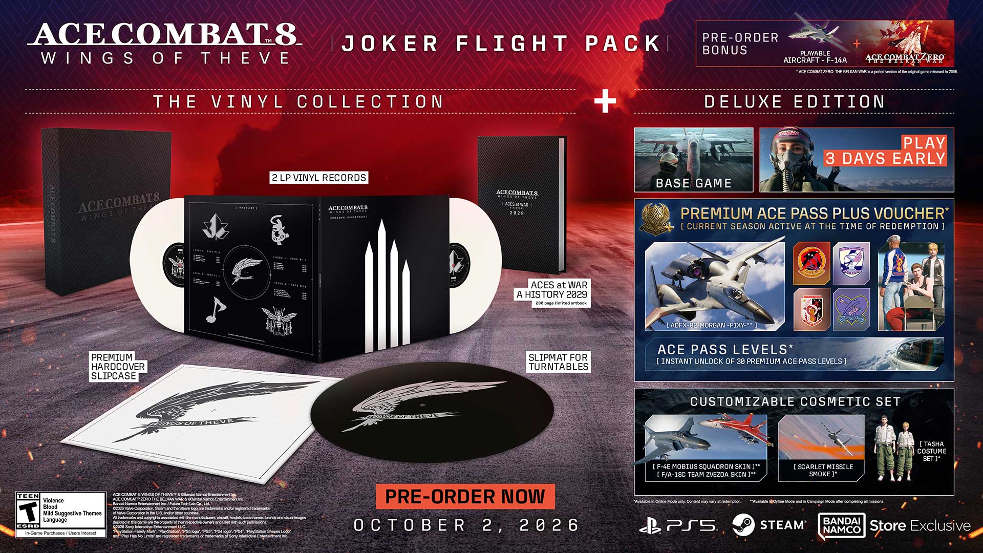 Ace Combat Zero non sarà venduto da solo: colpa delle licenze dei jet — immagine 3