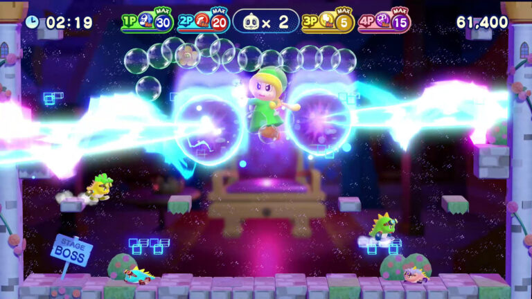 Bubble Bobble 4 Friends arriva su Switch 2 con Stardrop Mountain — immagine 1