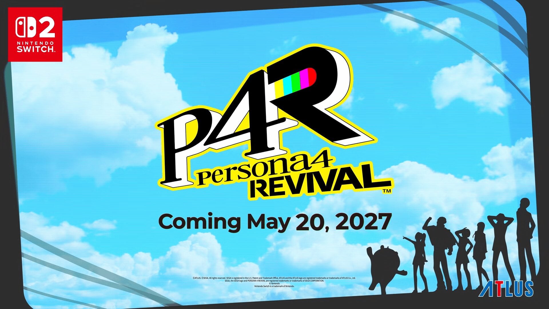 Persona 4 Revival arriva su Switch 2 il 20 maggio 2027