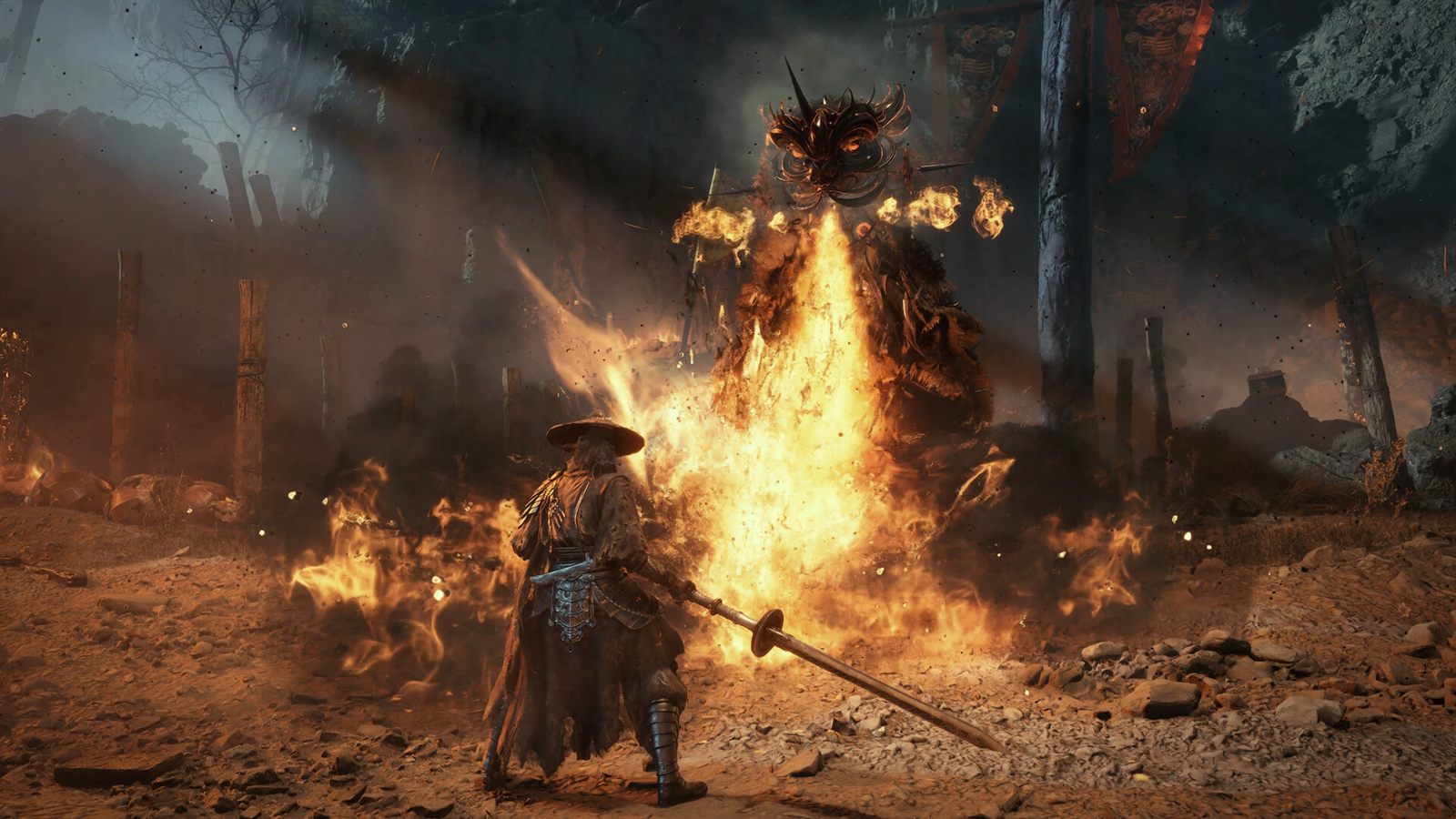 Soul affronta un boss di Phantom Blade Zero in una schermata ufficiale S-GAME