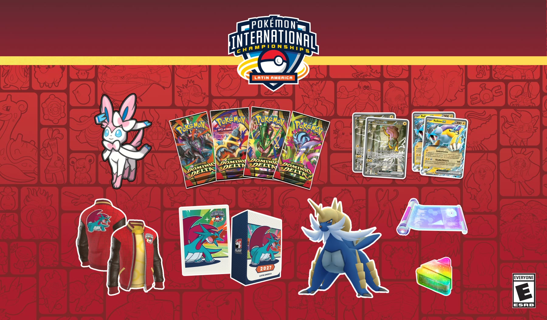 I premi streaming annunciati per i LAIC Pokémon 2027. Infografica ufficiale The Pokémon Company.