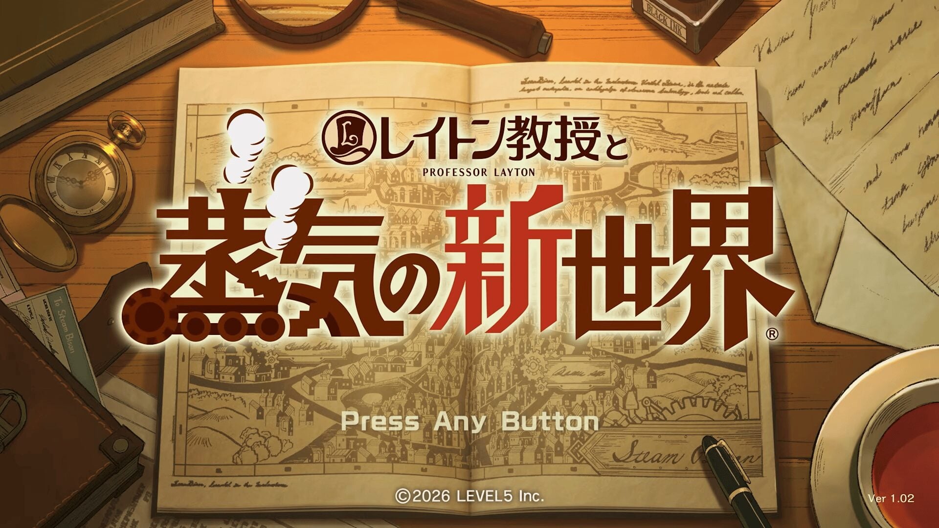 Professor Layton and the New World of Steam