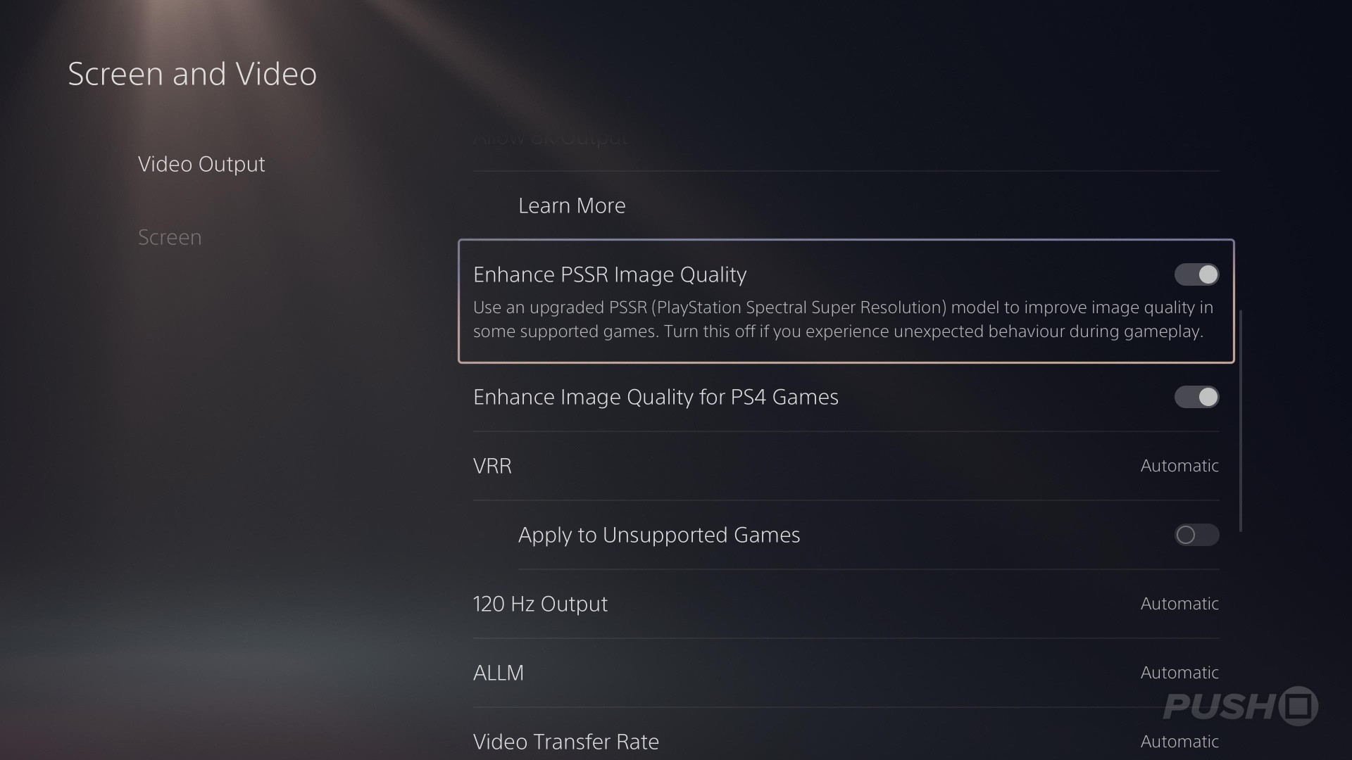 L’interfaccia di PlayStation 5