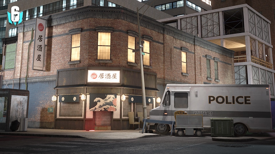 Mappa Restaurant in Rainbow Six Mobile