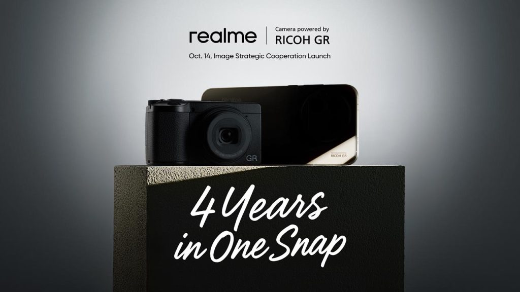 Realme e Ricoh Imaging uniscono le forze per GT 8 Pro Realme annuncia la partnership con Ricoh