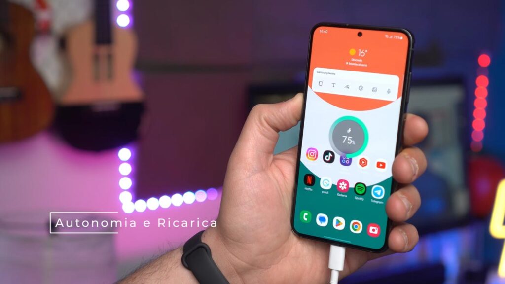 Samsung Galaxy S23 - Autonomia e Ricarica